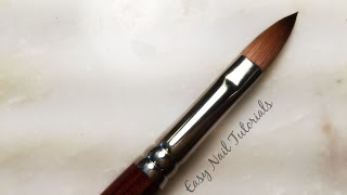 KOLINSKY ACRYLIC NAIL BRUSH SIZE 20 [upl. by Jeralee]