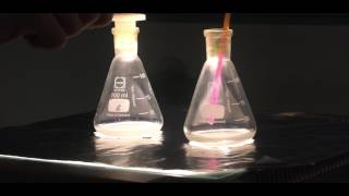 LIGHT INDUCED RADICAL SUBSTITUTION OF BROMINE ON HEXANE [upl. by Viccora]