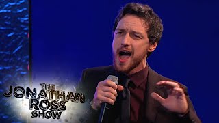 James McAvoy Performs Copacabana w Barry Manilow  The Jonathan Ross Show [upl. by Jt]