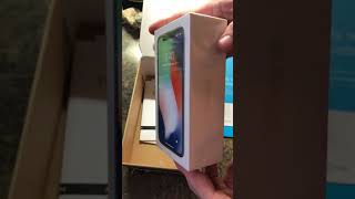 Xfinity Mobile iPhoneX Unboxing Review [upl. by Bergstrom]