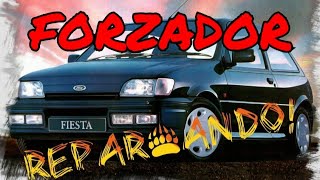 CÓMO SACAR EL FORZADOR DE AIRE del Ford FIESTA 1995 1996 mk3 Español [upl. by Gnauq]