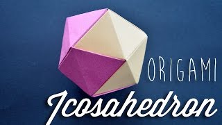 Origami Icosahedron [upl. by Kacy]