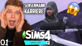 Sensenmann Karriere in SIMS 4 💀 Die Sims 4 Leben amp Tod 01  nytralon [upl. by Simonetta330]