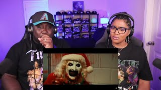 Kidd and Cee Reacts To TERRIFIER 3 Official Trailer [upl. by Niamrahc]