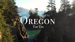 Top 10 Places To Visit In Oregon [upl. by Enellij]