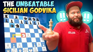 The Unbeatable Chess Opening  The Sicilian Godvika Attack [upl. by Nadabb724]