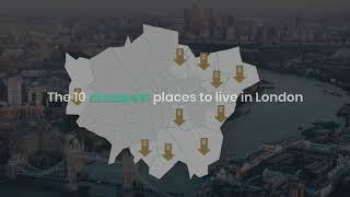 10 cheapest places to live in London [upl. by Metabel]