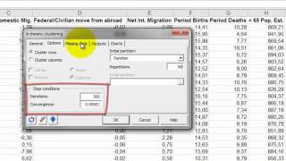 How to group samples using kmeans clustering in XLSTAT [upl. by Hamburger]