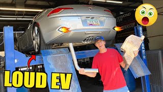 I Had To Straight Pipe My Fisker Karma Let Me Explain [upl. by Natanhoj836]