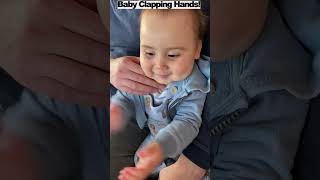 Clap Clap Baby Leonardo Loves His New Skill ❤️ babydevelopment shortvideo cute [upl. by Svend]