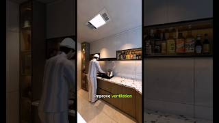 Modern Kitchen Design Ideas  Stunning 3D Animation Tour shorts [upl. by Eylk73]