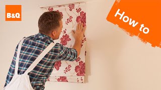 How to hang wallpaper part 2 hanging [upl. by Della913]