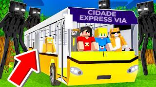 Fizemos a Maior Viagem de Ônibus com os Amigos no Minecraft [upl. by Dotson]