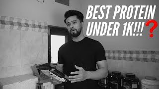 BEST WHEY PROTEIN UNDER 1k  MUSCLE BUILDING  SIDDHARTH PUNDORA [upl. by Assinna158]