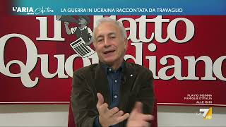 Conflitto in Ucraina Marco Travaglio quotPutin ha approfittato del momento di debolezza [upl. by Beattie]