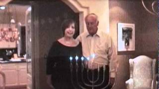 Andrea and Moshe Silagi Light Hadassahs Hanukkah Candles 2010 [upl. by Venditti]