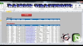 Cómo crear un Filtro Avanzado Automático con Macro en Excel [upl. by Ymmij]