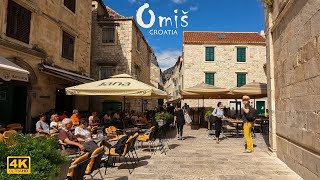 Omis Croatia Walking Tour 4K [upl. by Haronid]