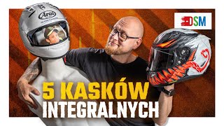 TOP 5 kasków INTEGRALNYCH [upl. by Lokkin]