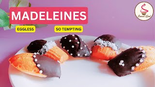 EGGLESS MADELEINE  EASY MADELEINES RECIPE  DELICATE COCONUT MADELEINES ❤️ [upl. by Black]