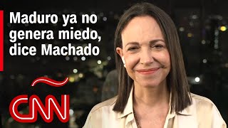 Entrevista a Corina Machado líder de la oposición en Venezuela a días de las elecciones [upl. by Atipul]