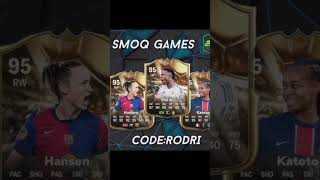 Kody do spoq games 25 ⚽🔥❤️ fifa football smoqgames shotrs rodri vinijr [upl. by Edlyn802]