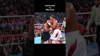 Lennox Lewis vs Mike Tyson boxing [upl. by Yrrak811]