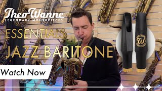 Theo Wanne™ ESSENTIALS JAZZ Baritone Saxophone Mouthpiece demonstration by Thomas Harris [upl. by Virgil]