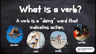 What is a Verb  Action Verbs  Parts of Speech for Kids [upl. by Hnacogn]