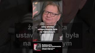 Ryszard Kalisz  politycy powinni lepiej zarabiać [upl. by Adyl]