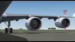 TSS A340 600 Trent 500 HD Pilot Edition FS2004 [upl. by Ahsimin]