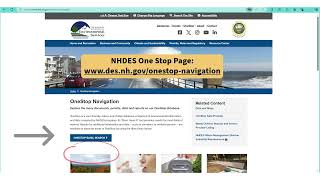 How to Find Your Public Bathing Facility File ID Using NHDES OneStop [upl. by Eiwoh]