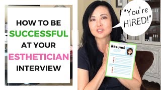 How to have a successful interview for estheticians [upl. by Jacie800]