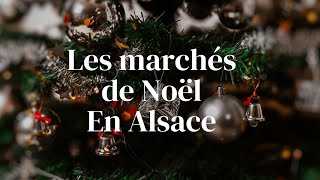 8 MARCHES DE NOEL EN ALSACE Ribeauvillé Riquewihr Kaysersberg Turckheim Colmar ect [upl. by Kalina946]