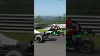 Kawasaki Ninja H2 SX vs Formula Race Cars shorts [upl. by Baras]