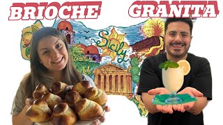 RICETTA GRANITA SICILIANA E BRIOCHE COL TUPPO [upl. by Miller]