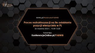 Proces restrukturyzacji na tle osłabiania pozycji wierzyciela w PL [upl. by Aitital]