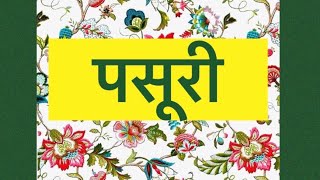 Pasoori song  Lyrics in Hindi for singers [upl. by Ecirtac]