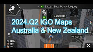 iGO Maps 2024Q2 Australia amp New Zealand [upl. by Dahcir635]