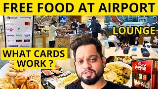 Chennai Airport Lounge Access  Cards That Work Domestic Airport Lounge [upl. by Araid]