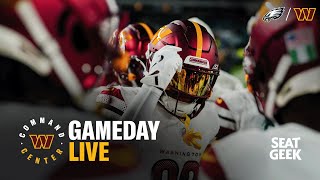 NFC EAST SHOWDOWN ON TNF  Gameday LIVE Pregame Warmups Before Commanders vs Eagles [upl. by Hardie]