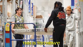 Forcing Employees to Hold Heavy Items Prank [upl. by Araem969]