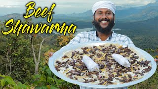 Beef Shawarma  Beef Shawarma Recipe  How to Make Easy Beef Shawarma amp French fries At Home [upl. by Weihs]