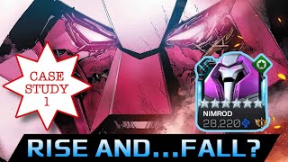 Is Nimrod Slowly Falling Off Ascended Gameplay  Case Studies of the Battlerealm 1  Mcoc [upl. by Enaywd223]