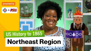 Northeast Region  US History to 1865  Study Hall [upl. by Ardnahsal]