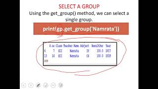 DataFrame Aggregate Functions PART4  Class XII IP  Data handling using Pandas By Sangeeta [upl. by Imoian257]