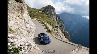 Roadtrip Met 20 Sportwagens Slovenië Bled Mangart Pass Met Porsche Ferarri Aston Martin Bmw [upl. by Pedaiah808]