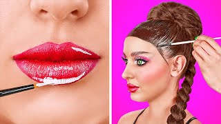 TRANSFORMATIONS INCROYABLES  Tutoriel de Maquillage de Poupée et Effets Spéciaux avec 123 GO [upl. by Atteinotna]