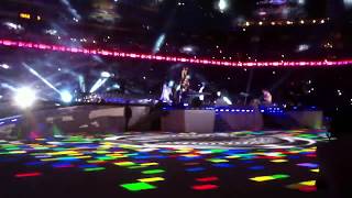 Super Bowl 46 Madonna Complete Halftime Show Field View [upl. by Naellij342]