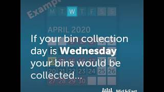 Bin Calendar explainer [upl. by Ttennaj]